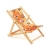 **Chaise relax enfants - structure en bois (20x30 mm) - toile motifs rigolos – pliable - En promotion jusqu au 30 septembre, remise de 55%