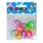 12 bagues fluo