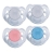 2 Sucettes transparentes