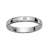 Alliance argent rhodié jonc 4mm ciselée et 1 diamant 0,02 carat