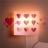 Applique coeurs Haba