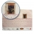 Artesania Accessoires pour maison de poupées - Murs et sols : Papier trompe-l'oeil avec fenêtres et tapisserie
