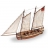 Artesania <a title='En savoir plus sur les maquettes' href='http://cadeau.familyby.com/post/12963927765/maquette-voilier' style='text-decoration:none; color:#333' target='_blank'><strong>Maquette</strong></a> en bois - Endeavour's Longboat