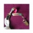 Attache doudou serviette kaki