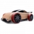 Automoblox C9R sports car (rouge/noir)