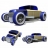 Automoblox Mini blue Hot Rod HR3