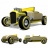 Automoblox Mini Yellow hot rod HR2