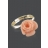 Bague<a title='composition florale pour la saint-valentin' href='http://www.familyby.com/boutiques/detailCategorie/4211' style='text-decoration:none; color:#333'><strong> fleur</strong></a> rose PM