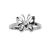 Bague papillon sans pierre argent 48.50.52.54.56.58