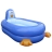 Baignoire pingouin gonflable