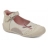 ballerines à bride blanc/beige laure gbb