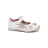 ballerines à scratchs blanc bronze filou gbb