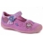 ballerines à scratchs rose celadon catimini