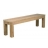 Banc en teck brut Richmond (150 cm)