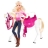 Barbie et son Cheval Trotteur