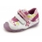 baskets à scratchs fille 102917 a blanc rose- agatha ruiz de la prada