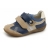 baskets à scratchs garçon bleu et marron 102156 a - garvalin biomecanics