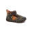 baskets garçon montantes à scratchs gris orange galaxie gbb