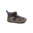 baskets garçon montantes à scratchs marron bleu galaxie gbb