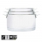 Batterie de 3 Casseroles Inox Plug & Play - 14 + 16 + 18 cm