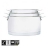 Batterie de 3 Casseroles Inox Plug & Play - 16 + 18 + 20 cm