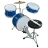 Batterie et tabouret pliant