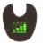 Bavoir bio 'EN CHARGE'