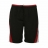 Bermuda de bain Athena noir et rouge