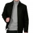 Blouson en cuir Noir Jacques Bogart