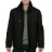 Blouson en cuir Noir Up by Renoma
