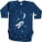Body bébé croisé 'Bleu électrique' 'Départ pour la Lune'