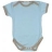 Body coton bio - Plain Bleu