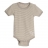 Body coton bio - Rayé taupe MC