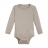 Body coton bio - Taupe ML