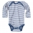 Body Laine et soie Classic - Rayé bleu marine