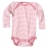 Body Laine et soie Classic - Rayé rose