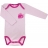 Body rose manches longues