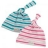 Bonnet bébé coton bio à Rayures