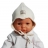 Bonnet Lutin en laine - Nature