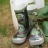 Bottes en caoutchouc naturel Croc Camo