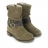 Bottes Fille Noel Marron