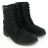 Bottines Fille Reqins Noir