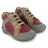 Bottines Garçon Noel Rouge