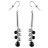 Boucles d'oreilles crochet acier tube + Boucles d'oreillesules g