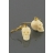 Boucles d'oreilles tête de mort ivoire