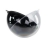 Boule transparente et noire à garnir - Diamètre 29cm - 1 demi-coque transparente + 1 demi-coque noir