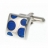 Boutons de manchettes Espace Bleu