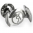 BOUTONS DE MANCHETTES LOGO - Argent & Elégance