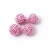Boutons de manchettes roses