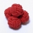 Boutons de manchettes rouges